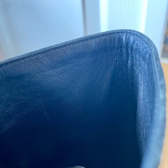 Prada Vintage Black Patent Leather Heeled Boots - Picture 14 of 14